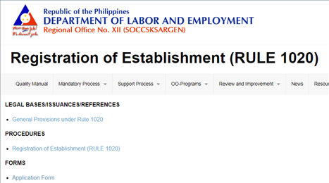 DOLE RULE1020